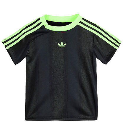 adidas Originals T-shirt/Short - Sort/Signal Green adidas Originals T-shirt/Short - Sort/Signal Green