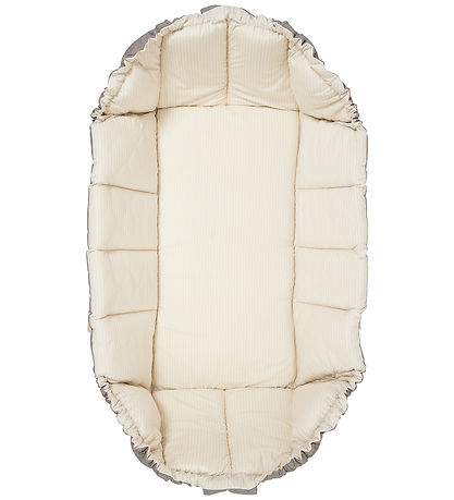 Copenhagen Colors Babylift - 2.0 - Mørkegrå/Creme m. Striber Copenhagen Colors Babylift - 2.0 - Mørkegrå/Creme m. Striber