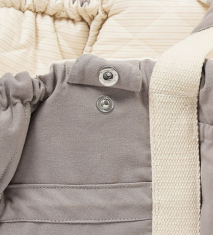 Copenhagen Colors Babylift - 2.0 - Mørkegrå/Creme m. Striber Copenhagen Colors Babylift - 2.0 - Mørkegrå/Creme m. Striber