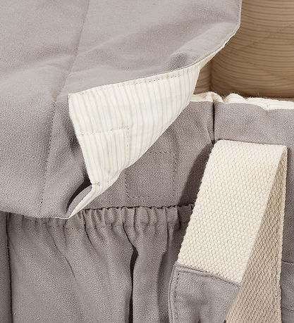 Copenhagen Colors Babylift - 2.0 - Mørkegrå/Creme m. Striber Copenhagen Colors Babylift - 2.0 - Mørkegrå/Creme m. Striber