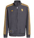 adidas Originals Cardigan - Manchester United - Utility Black adidas Originals Cardigan - Manchester United - Utility Black