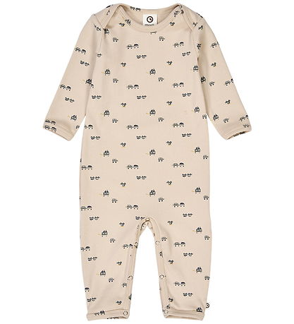 Müsli Jumpsuit - Auto - Oak/Moss/Stormy Blue