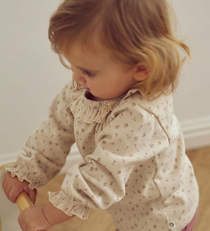 Müsli Bluse - Aster Frill - Oak/Nostalgia Rose/Beige Müsli Bluse - Aster Frill - Oak/Nostalgia Rose/Beige