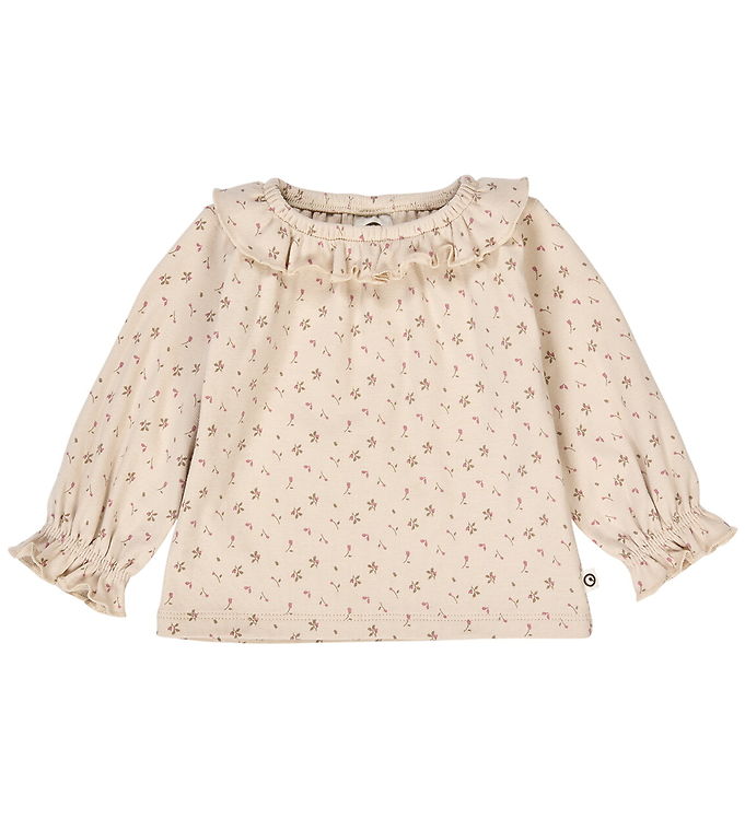 Müsli Bluse - Aster Frill - Oak/Nostalgia Rose/Beige