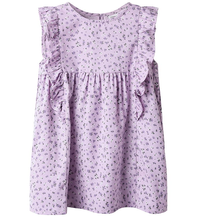 Name It Kjole - NmfJolly - Lavendula m. Blomster