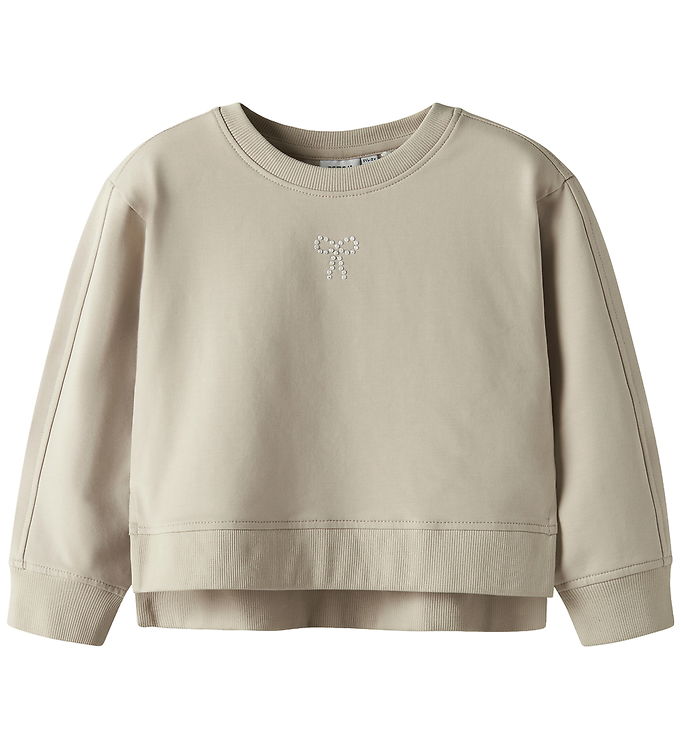 Name It Sweatshirt - NmfKulana - Peyote m. Sløjfe