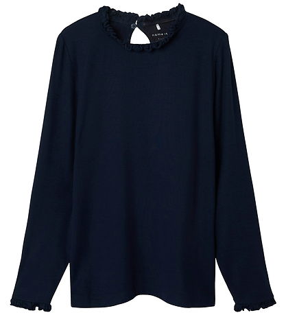 Name It Bluse - NkfPrakula - Dark Sapphire Name It Bluse - NkfPrakula - Dark Sapphire