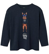 Name It Bluse - NkmPsakob - Dark Sapphire Name It Bluse - NkmPsakob - Dark Sapphire