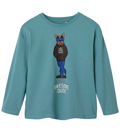 Name It Bluse - NkmPsakob - Mineral Blue