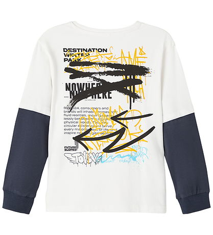 Name It Bluse - NkmPomsan - Jet Stream