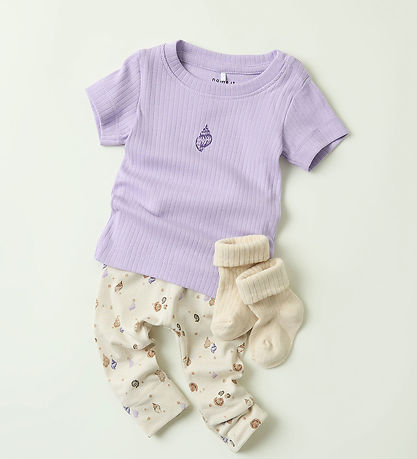 Name It T-shirt - NbfHusina - Lavendula Name It T-shirt - NbfHusina - Lavendula