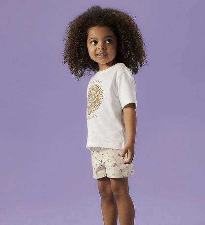 Name It T-shirt - NmfHaline - Cloud Dancer