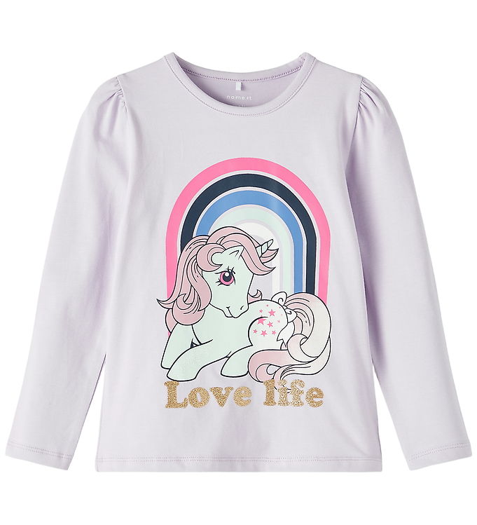 Name It Bluse - NmfPomma My Little Pony - Orchid Petal