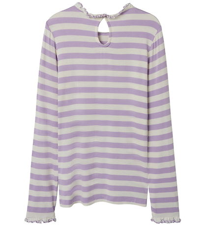 Name It Bluse - NkfPrakula - Lavendula/Bright White