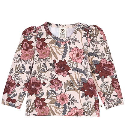 Müsli Bluse - Baby - Bliss Puff - Nightingale/Root/Nostalgia Ros Müsli Bluse - Baby - Bliss Puff - Nightingale/Root/Nostalgia Ros