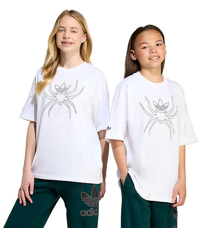 adidas Originals T-shirt - Hvid m. Edderkop adidas Originals T-shirt - Hvid m. Edderkop