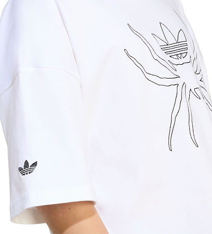 adidas Originals T-shirt - Hvid m. Edderkop adidas Originals T-shirt - Hvid m. Edderkop