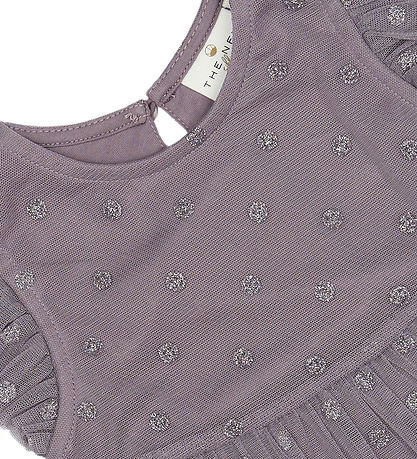 The New Siblings Kjole - TnstPoppy - Gray Ridge m. Smileys