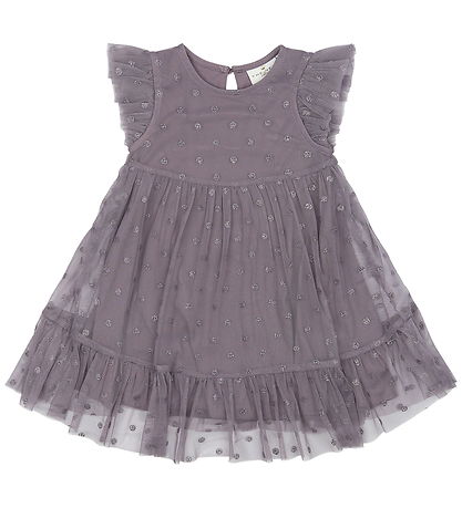 The New Siblings Kjole - TnstPoppy - Gray Ridge m. Smileys