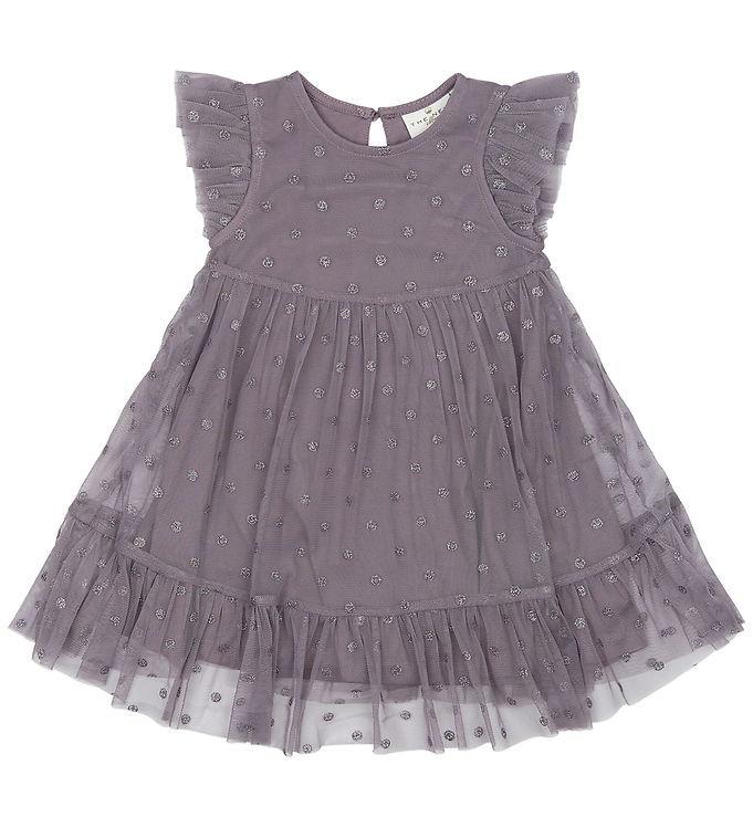 The New Siblings Kjole - TnstPoppy - Gray Ridge m. Smileys