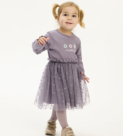 The New Siblings Nederdel - TnstPoppy - Gray Ridge m. Smileys The New Siblings Nederdel - TnstPoppy - Gray Ridge m. Smileys