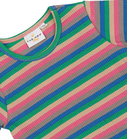 The New Siblings Bluse - Rib - TnstPolly - Multi Striped The New Siblings Bluse - Rib - TnstPolly - Multi Striped