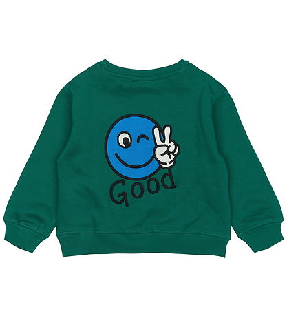 The New Siblings Sweatshirt - TnstPhineas - Alpine Green m. Smil The New Siblings Sweatshirt - TnstPhineas - Alpine Green m. Smil