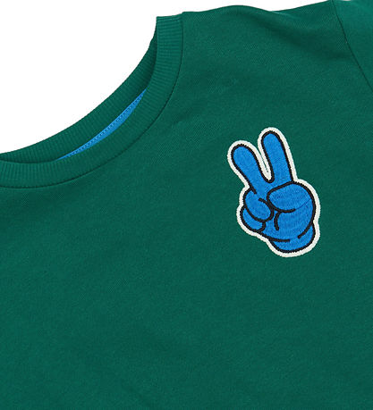 The New Siblings Sweatshirt - TnstPhineas - Alpine Green m. Smil