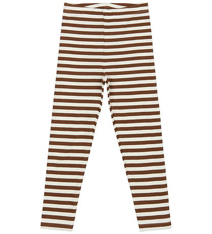 The New Siblings Leggings - Rib - TnstFro - Toffee Striped The New Siblings Leggings - Rib - TnstFro - Toffee Striped
