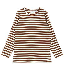 The New Siblings Bluse - Rib - TnstFro - Toffee Striped The New Siblings Bluse - Rib - TnstFro - Toffee Striped