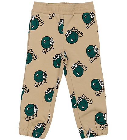 The New Siblings Sweatpants - TnstPhil - Humus m. Smileys The New Siblings Sweatpants - TnstPhil - Humus m. Smileys