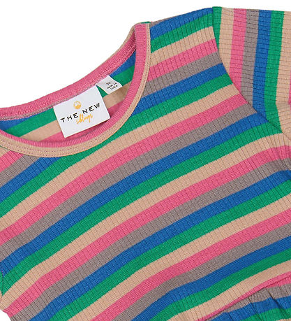 The New Siblings Kjole - Rib - TnstPolly - Multi Striped The New Siblings Kjole - Rib - TnstPolly - Multi Striped