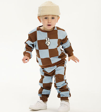 The New Siblings Sweatshirt - TnstPaulie - Toffee Check