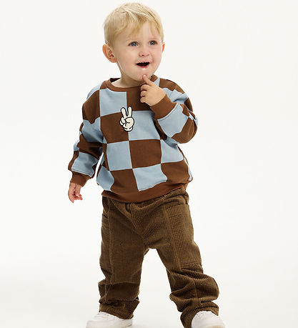 The New Siblings Sweatshirt - TnstPaulie - Toffee Check