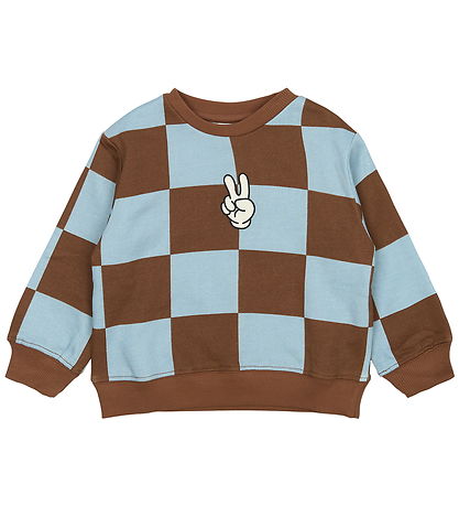 The New Siblings Sweatshirt - TnstPaulie - Toffee Check The New Siblings Sweatshirt - TnstPaulie - Toffee Check