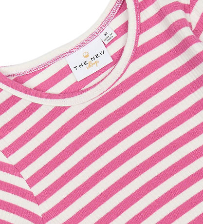 The New Siblings Bluse - Rib - TnstFro - Ibis Rose Striped The New Siblings Bluse - Rib - TnstFro - Ibis Rose Striped