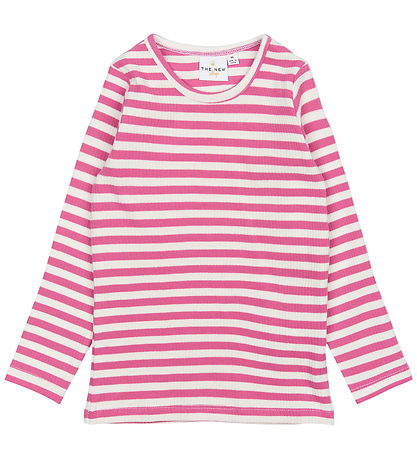 The New Siblings Bluse - Rib - TnstFro - Ibis Rose Striped The New Siblings Bluse - Rib - TnstFro - Ibis Rose Striped