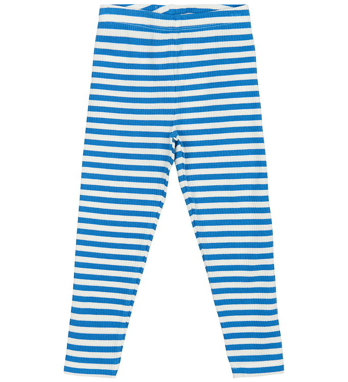 The New Siblings Leggings - Rib - TnstFro - Campanula Striped