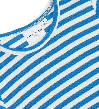 The New Siblings Bluse - Rib - TnstFro - Campanula Striped