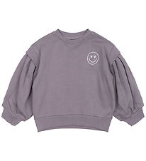 The New Siblings Sweatshirt - TnstPrissy - Gray Ridge m. Smiley The New Siblings Sweatshirt - TnstPrissy - Gray Ridge m. Smiley