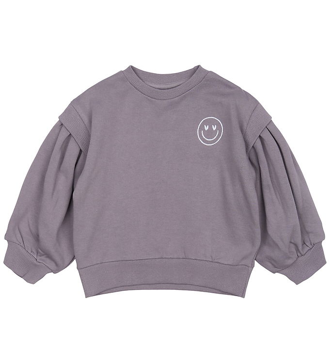 The New Siblings Sweatshirt - TnstPrissy - Gray Ridge m. Smiley