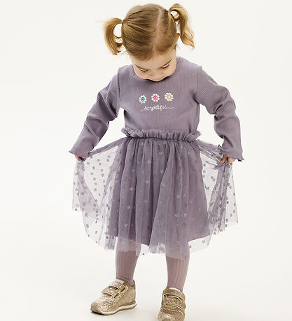 The New Siblings Bluse - Rib - TnstPrincess - Gray Ridge m. Blom The New Siblings Bluse - Rib - TnstPrincess - Gray Ridge m. Blom