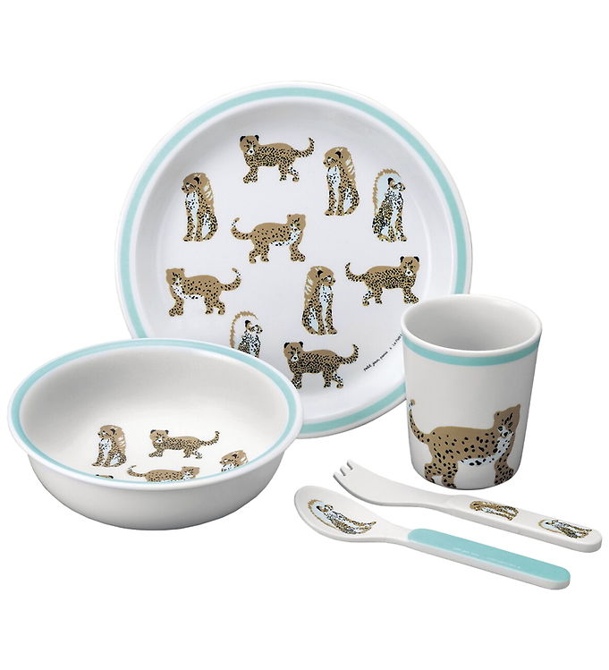 Petit Jour Paris Spisesæt - 5 dele - Les Jaguars