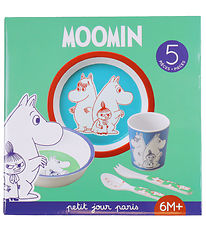 Petit Jour Paris Spisesæt - 5 Dele - Moomin Petit Jour Paris Spisesæt - 5 Dele - Moomin