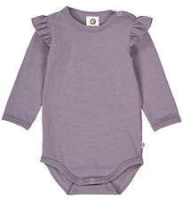 Müsli Body l/æ - Cozy Me Frill - Lilac Fog Müsli Body l/æ - Cozy Me Frill - Lilac Fog