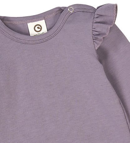 Müsli Body l/æ - Cozy Me Frill - Lilac Fog Müsli Body l/æ - Cozy Me Frill - Lilac Fog