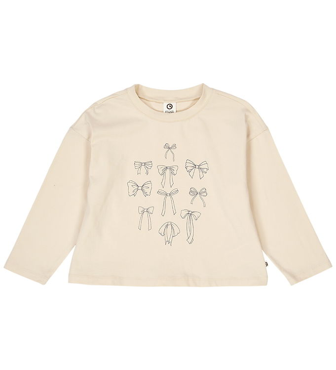 Müsli Bow Bluse - Oak