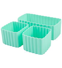 MontiiCo Indsatser - 3-pak - Bento Cups - Silikone - Marine