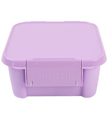 MontiiCo Snackboks m. 3 rum - Bento Two - 500 ml - Lilac