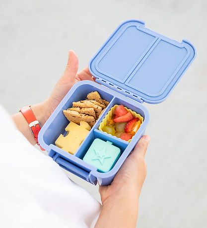 MontiiCo Snackboks m. 3 rum - Bento Two - 500 ml - Splash MontiiCo Snackboks m. 3 rum - Bento Two - 500 ml - Splash